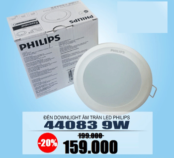 Đèn led âm trần 44083 Philips