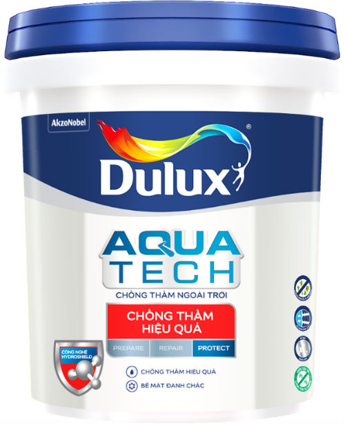 Sơn Dulux AquaTech chống thấm vượt trội 